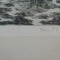 Etching Vintage Tone Zancanaro Laguna Of Venice Signed Numbered Dated BM46