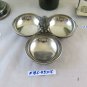 Two Oil Cruets And A Cup Metal silver plated Old Vintage Cruet X15