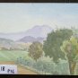 Painting Vintage Painting Watercolour landscape Countryside Emiliana Signed P14