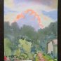 Old Painting To Watercolour from The Painter G.Pancaldi landscape Painting P14