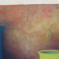 Old Painting To oil On Linen Signed Nature Still Inside With Oggettii BM45