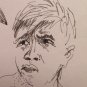 2 Sketching drawings D'Author Theme War Vietnam The Prisoner P28.7