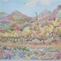 Landscape With Vine IN Autumn & Nature Still Painting 18 1/2x14 5/8in P14