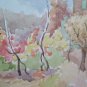Landscape With Vine IN Autumn & Nature Still Painting 18 1/2x14 5/8in P14