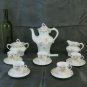 Service For Coffee Antique Weimar Germany Cups Saucers Sugar Bowl BM48