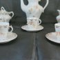 Service For Coffee Antique Weimar Germany Cups Saucers Sugar Bowl BM48