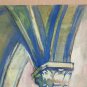 Antique Painting Inside Church Pierre Eug&Atilde;&uml;ne Duteurtre Dut 1911-1989 BM53.1
