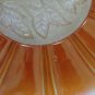 6 Dishes Glass Art Nouveau Style Liberty Floral Blossom BM28