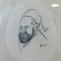 Painting With Collection Of Sketching Comics Beginning Century Portraits Signed