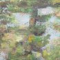 Painting oil On Linen Signed Painting Years 70 Portrait Of Three Children MTB2