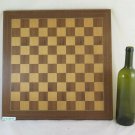 Checkerboard Wooden Lady Of Great Dimensions Vintage 10x10 BM37