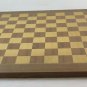 Checkerboard Wooden Lady Of Great Dimensions Vintage 10x10 BM37
