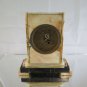 Triptych Antique IN Marble Watch And Pedestals Years Trenta 1930 Deco' R71
