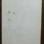 Old Sketch Drawing On Basket Subjects Various Sketch Woman Years 50 60 P28.8