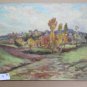 Painting Antique landscape Style Impressionist View by Country Countryside p3