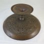 Pair Of Ancient Stands Centerpieces Dishes Bronze Style Eclectic G20