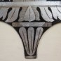 Antique Incision A Engraving On Iron Painted With Designs Floral Frieze CH13 43