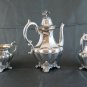 Antique Service For Tea IN Metal silver plated Cgh Alp Denmark R200