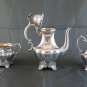 Antique Service For Tea IN Metal silver plated Cgh Alp Denmark R200