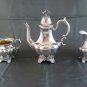 Antique Service For Tea IN Metal silver plated Cgh Alp Denmark R200