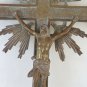Crucifix Antique Bronze Golden Cross Christ Crucifix BM7