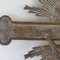 Crucifix Antique Bronze Golden Cross Christ Crucifix BM7
