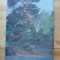 Old Painting Spanish landscape Painting oil On Linen Spain Painting Europe MD8