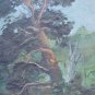 Old Painting Spanish landscape Painting oil On Linen Spain Painting Europe MD8