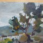 Old Painting oil On Board Vintage Spain Half 900 landscape Spanish MD2