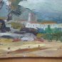 Old Painting oil On Board Vintage Spain Half 900 landscape Spanish MD2