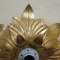 Wall Vintage Made by Hand Golden Shape Magnolia Ceiling Light Chandelier CH16