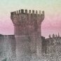 Painting Modern Technical Mixed View Of Piumazzo Di Castelfranco Emilia