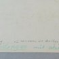 Old Drawing Signed Bischoff Years 60 Neulingen F&Atilde;&frac14;rstenberg Germany BM53.2