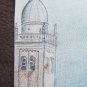 Drawing Antique Architectural Campanile Modena 1940 About Pencil On Basket P28.6
