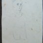 Drawing Antique Architectural Campanile Modena 1940 About Pencil On Basket P28.6