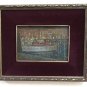 Painting Antique Navy Santa Daisy Ligure Sea Painter Dolphin Gagnor BM39