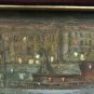 Painting Antique Navy Santa Daisy Ligure Sea Painter Dolphin Gagnor BM39