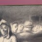 Pierre Eugène Duteurtre Dut 1911-1989 Old Drawing Signed Painting BM51