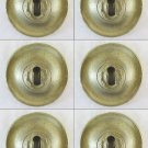 6 Nozzles for Furniture Antique Bronze Golden Cover Lock Stud CH28