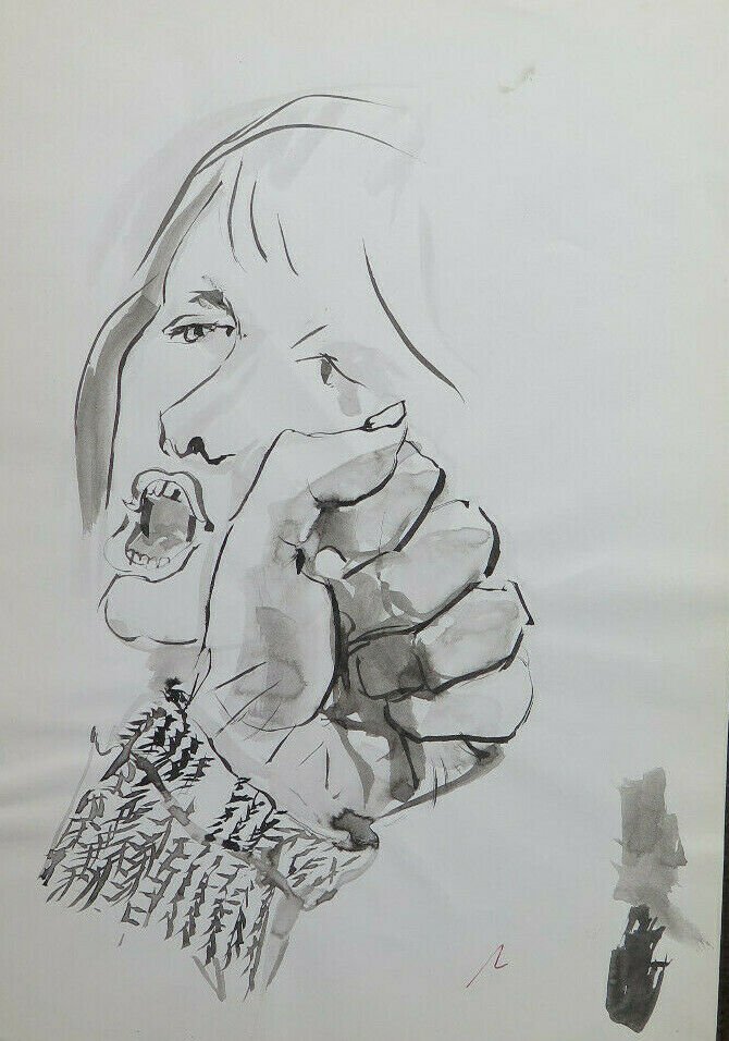 Drawing Watercolour Basket Punch IN Face Sketch Sketching Studio Painter P28.8