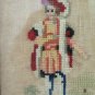 Antique Embroidery A Needlepoint Denmark 1860 Sampler Needlework Cross Stitch