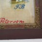 Antique Embroidery A Needlepoint Denmark 1860 Sampler Needlework Cross Stitch