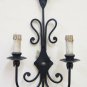 Wall Light Vintage Wrought Iron A Two Lights Lamp Wall CH16