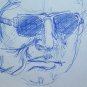 Drawing Sketch On Basket Studio For Shapes Man's Vintage Years 50 60 P28.7