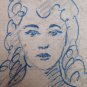 Drawing Antique Nude Studio For Body Human 1940 About Pencil On Basket P28.6