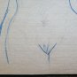 Drawing Antique Nude Studio For Body Human 1940 About Pencil On Basket P28.6