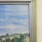 Painting Vintage landscape With Vine Signed France 900 Painting Watercolour BM51
