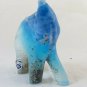 Animal Glass Murano Elephant Cenedese Blue Vintage Venice Italy BM36