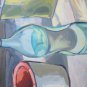 Items On Table Painting Vintage 1960's 60 Signed With Certificate p11
