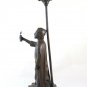 Sculpture Bronze Antique Table Lamp Well Badis Lumiere D'Algerie BM8